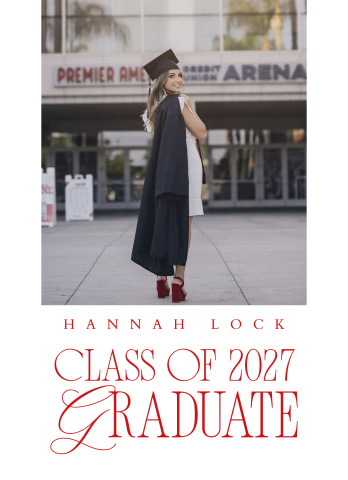 Graduate Class Acrylic Block 2027