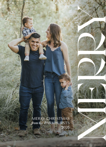 Tailored Merry Acrylic Block
