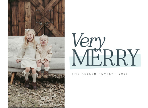 Very Merry Highlight Acrylic Block