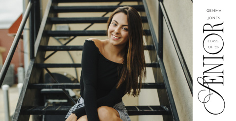 The Senior Type 5×10 Acrylic Block