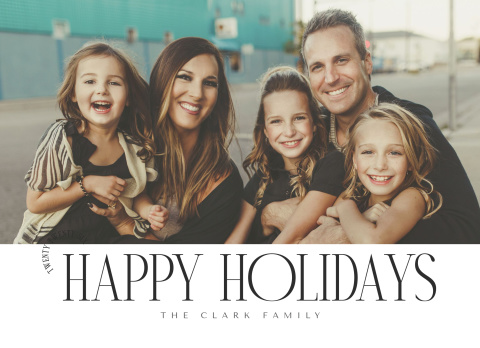 Happy Holidays Editorial 