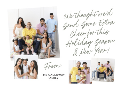 Handwritten Holiday Card