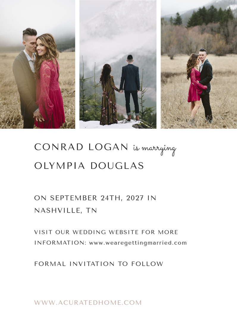 3 Photos layout