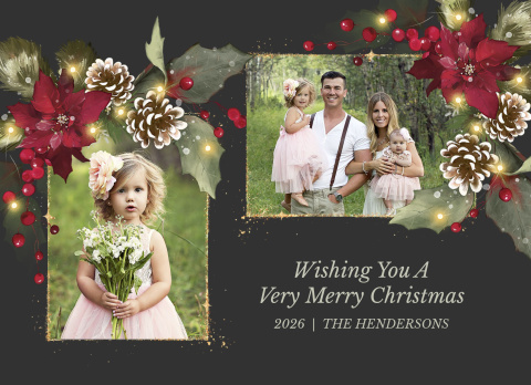 Gilded Light Botanicals Card