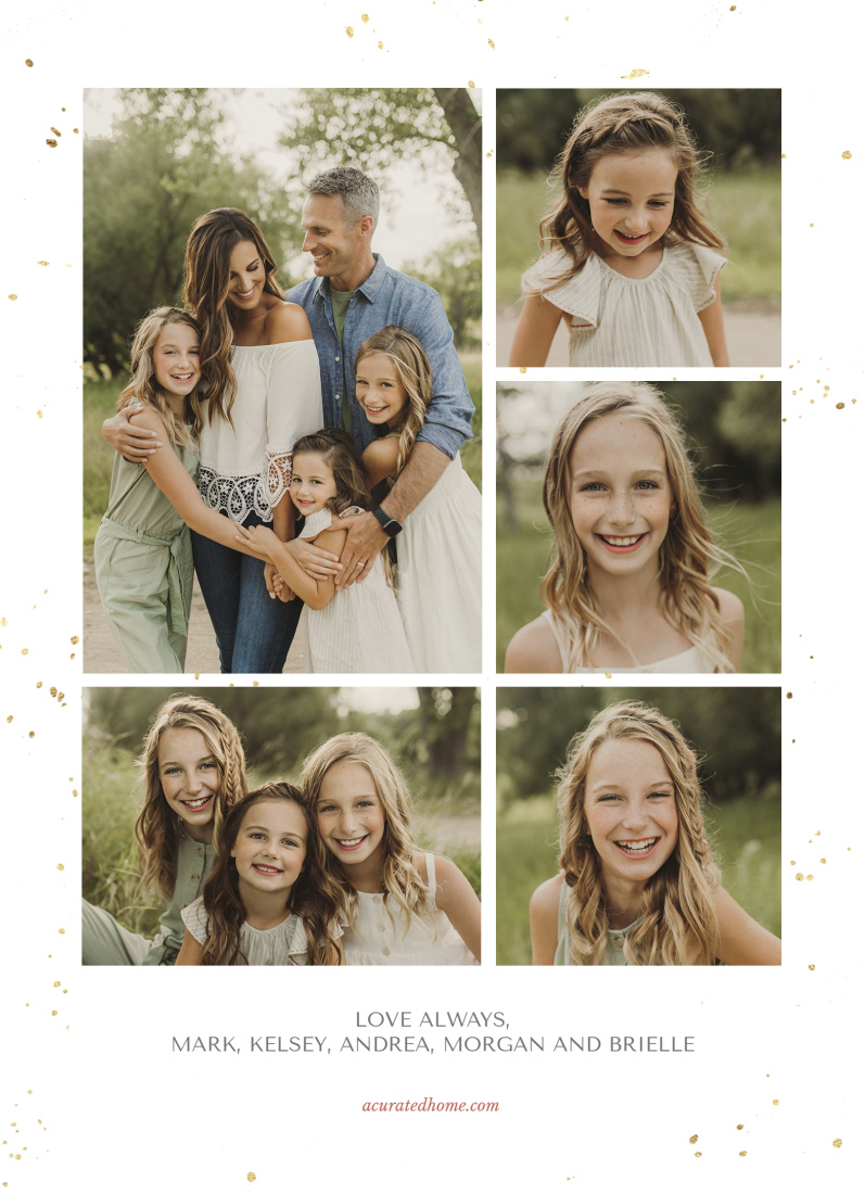 5 Photos layout