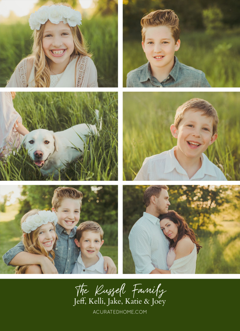 6 Photos layout