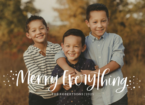 Merry Everything Lettering