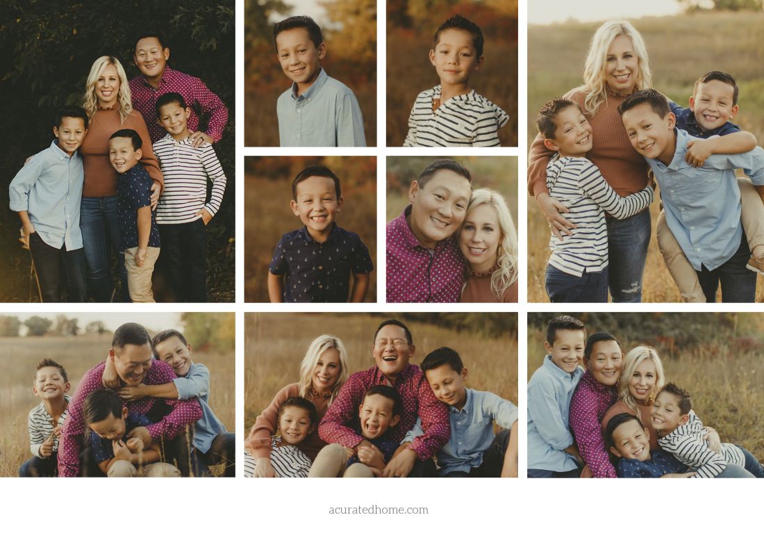 9 Photos layout