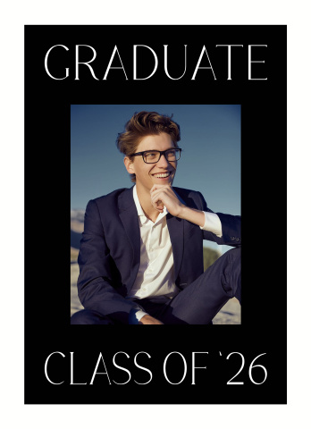 Picture-perfect Graduate Acrylic Block