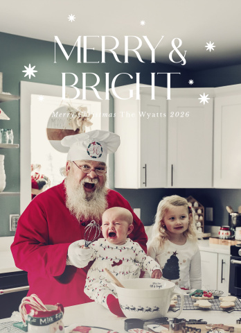 Merry Bright Stars Overlay V
