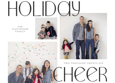 New Year Cheer Modern Holiday