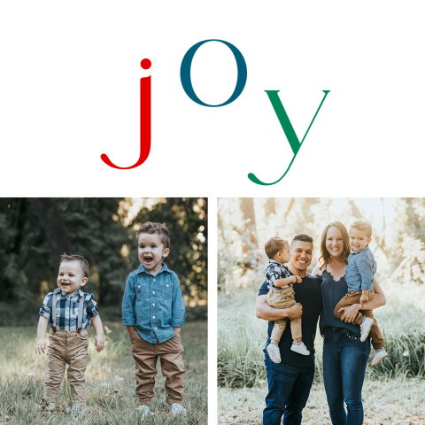 Joy In My Heart Bamboo Ornament