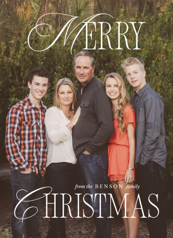 Merry Christmas Type Set 