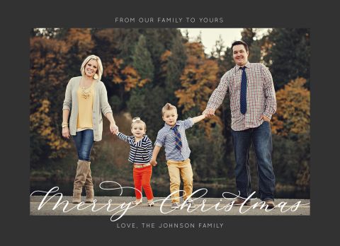 Merry Christmas Modern Script