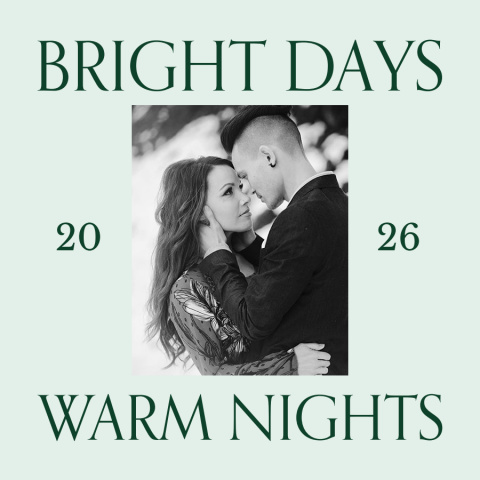 Bright Days, Warm Nights Bamboo Ornament