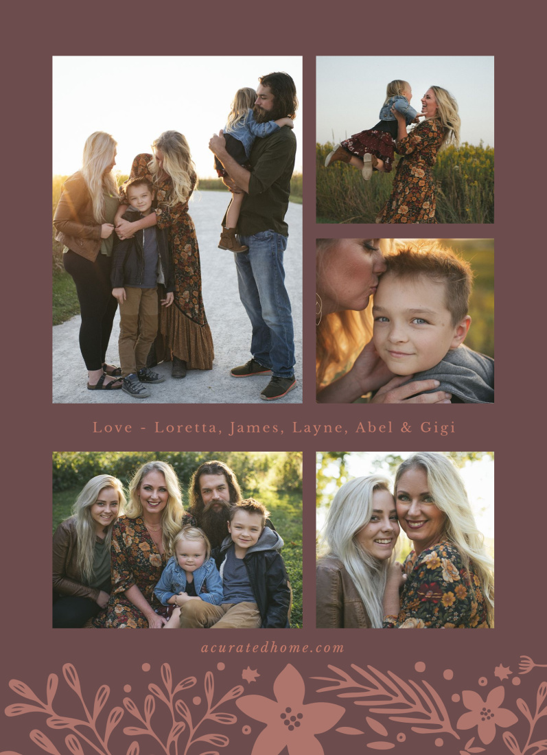 5 Photos layout