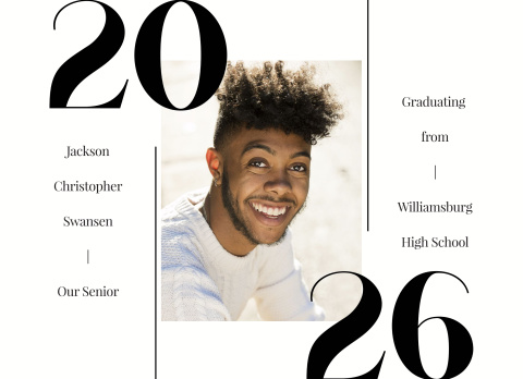 The Senior Year Acrylic Block