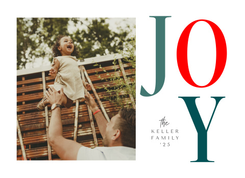 Joy Top Five Memories Card