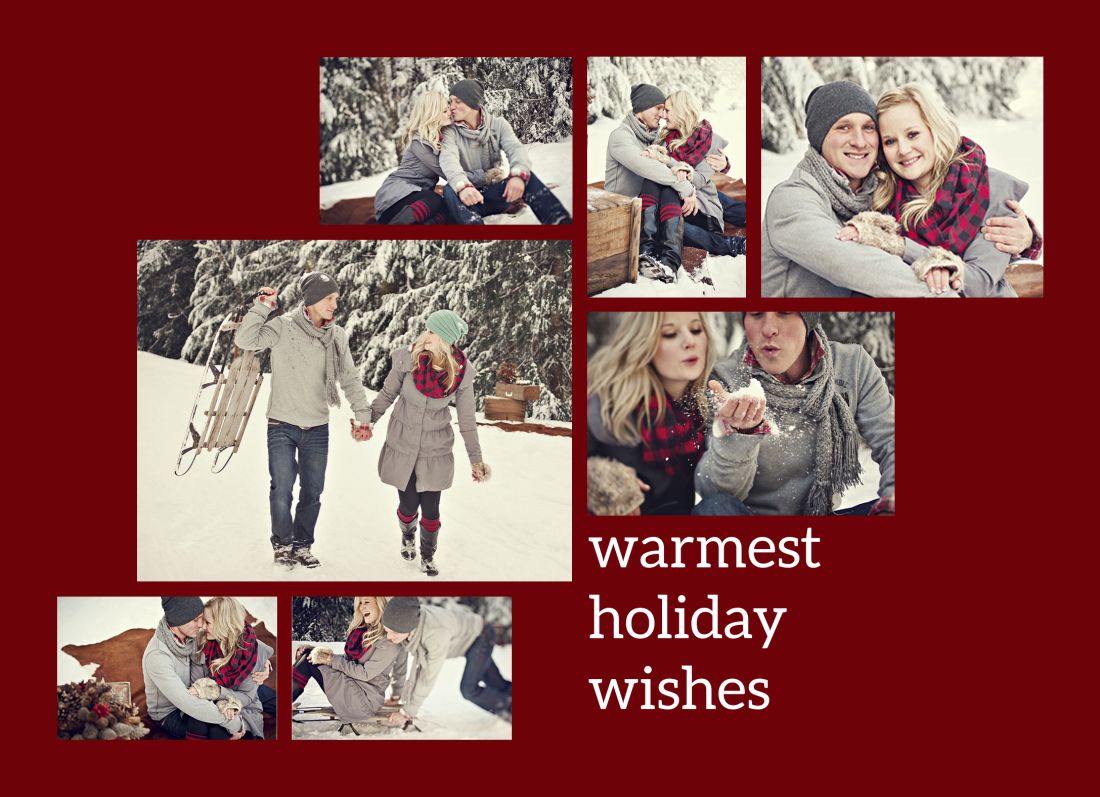 7 Photos layout