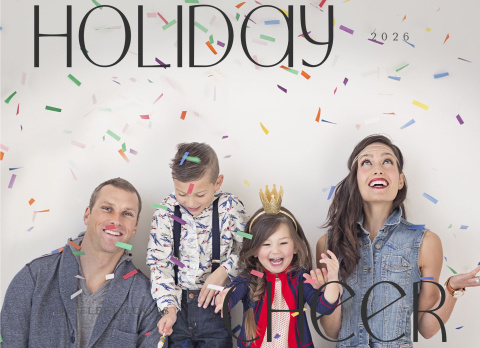 New Year Cheer Modern Holiday Overlay