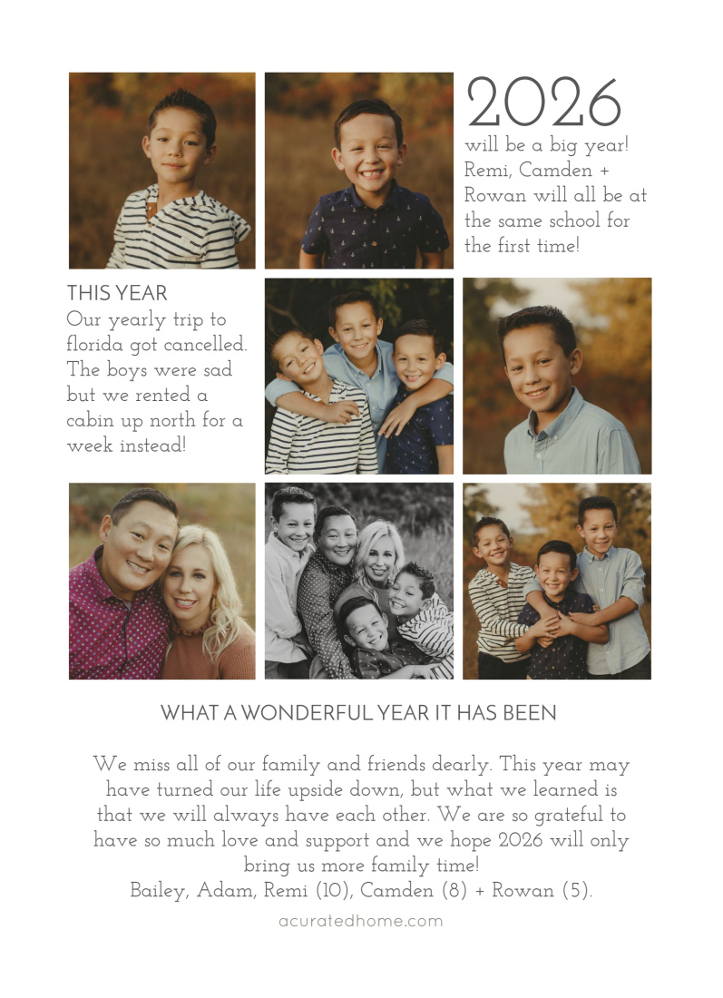 7 Photos layout