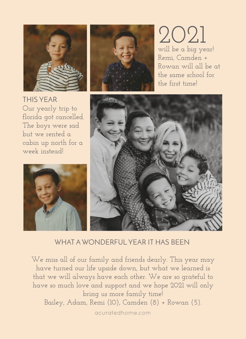 4 Photos layout