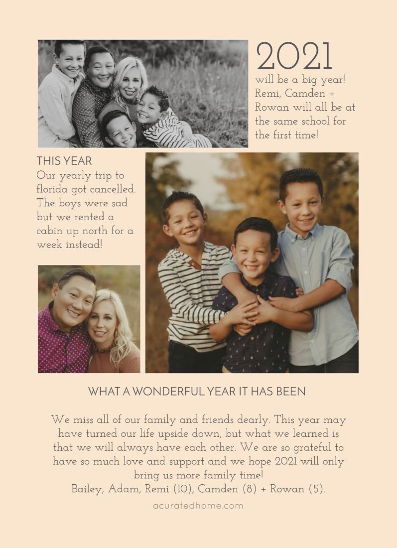 3 Photos layout