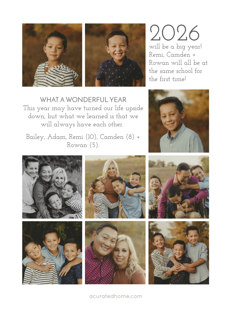 9 Photos layout