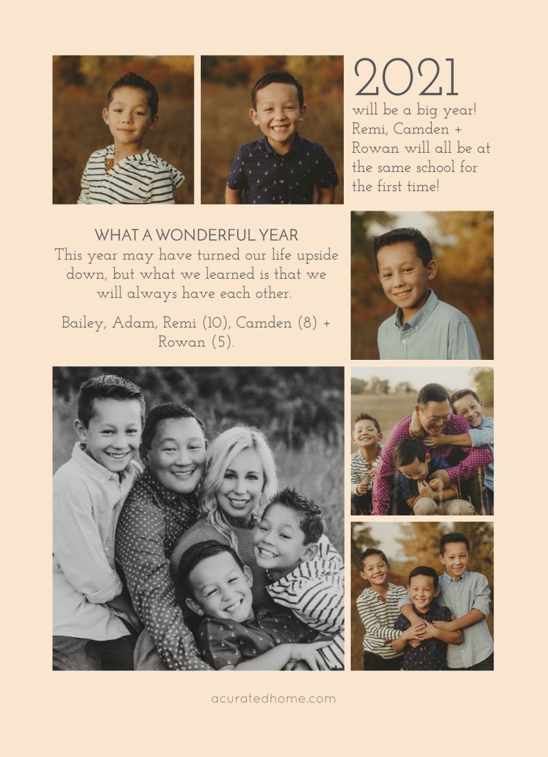 6 Photos layout