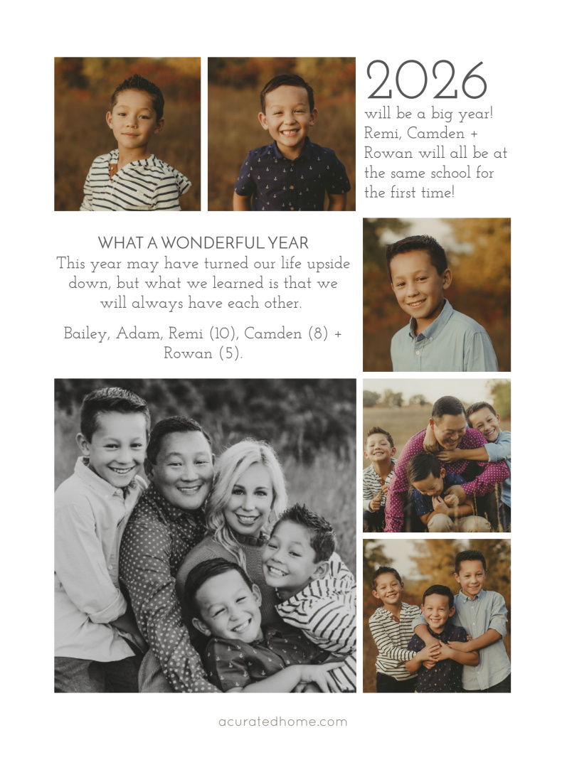 6 Photos layout