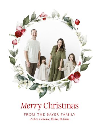 A Merry Christmas Wreath 