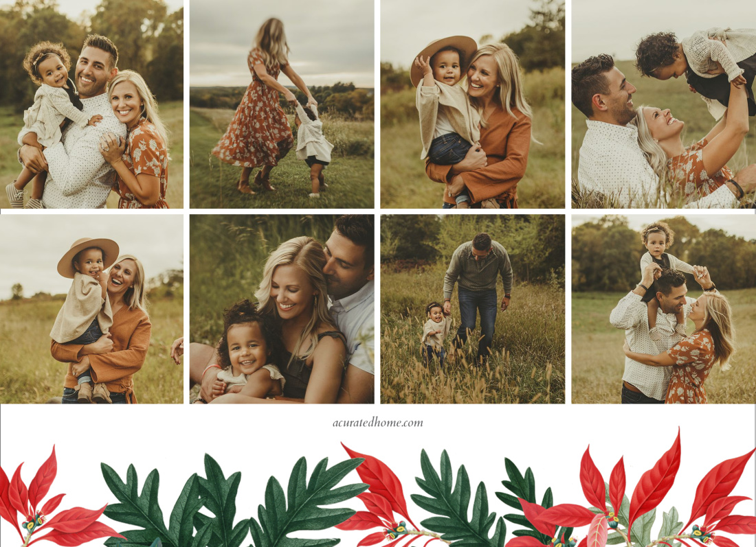 8 Photos layout