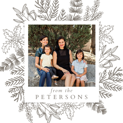 Merry Greens Bamboo Ornament