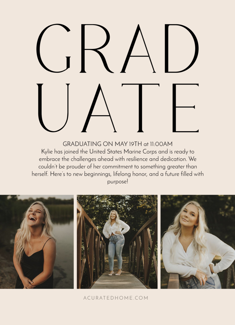 3 Photos layout