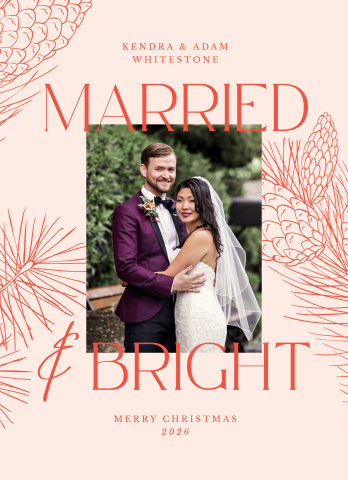 Married & Bright Acrylic Block