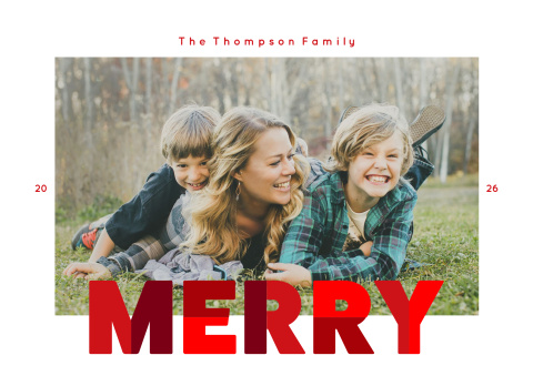 Merry Multicolor Fun Card