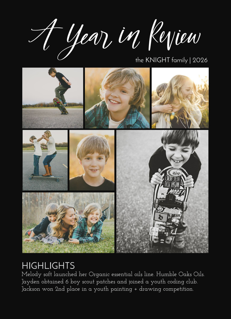 7 Photos layout