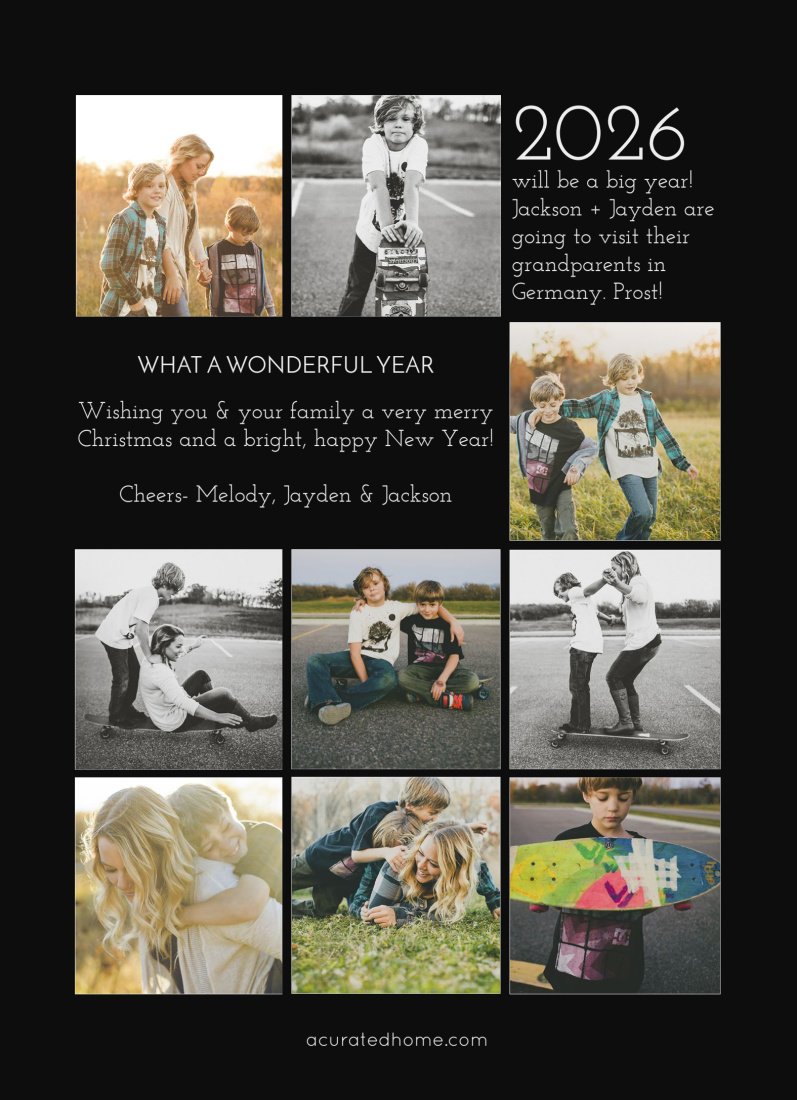 9 Photos layout