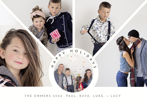 Capture The Holidays Card