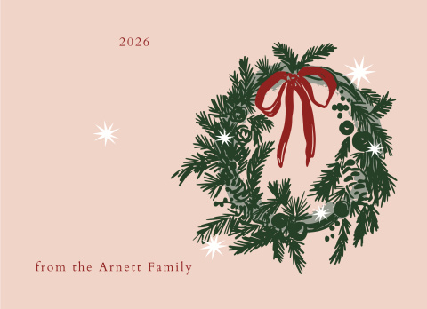 Vintage Holiday Wreath 