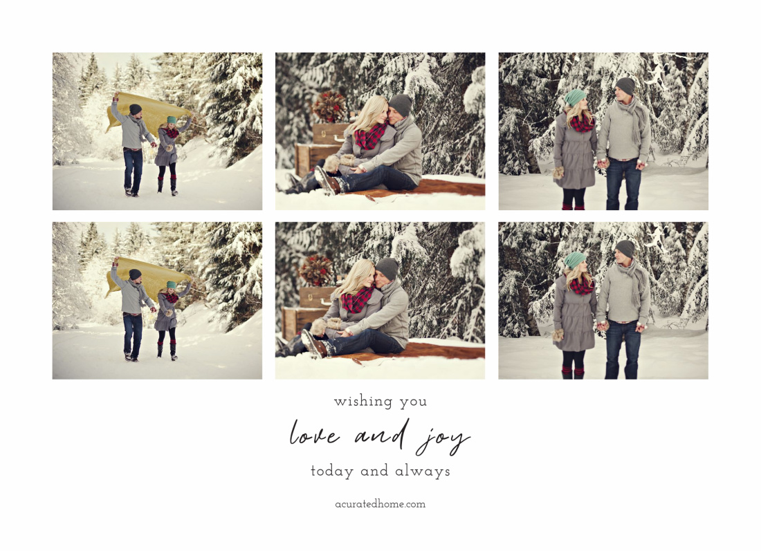 6 Photos layout
