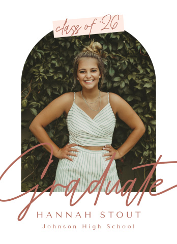 Class Of Sticker 2026 Acrylic Block