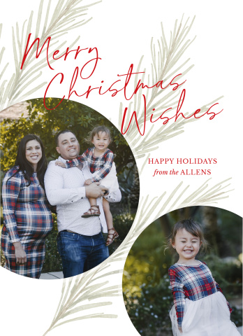 Snowy Merry Christmas Wishes 