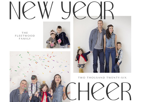 New Year Cheer Modern 