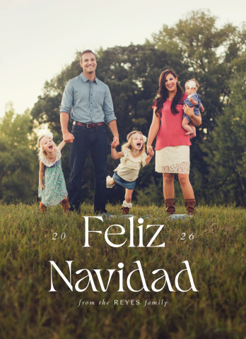 A Modern Holiday Feliz Navidad