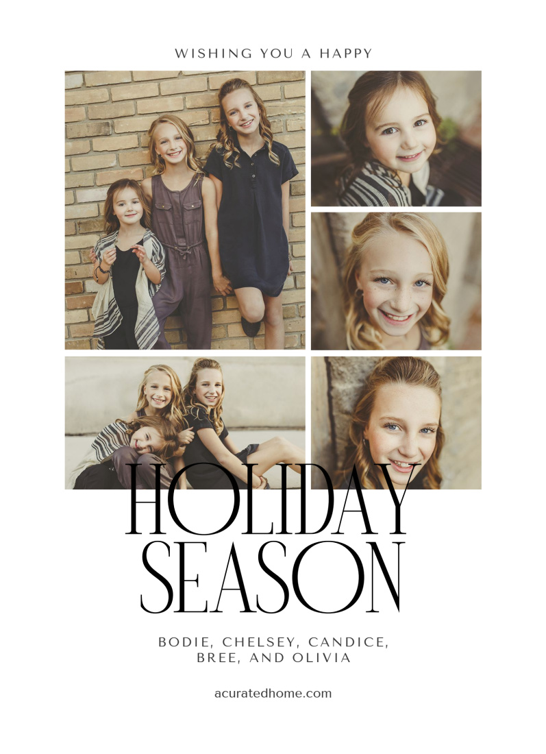 5 Photos layout