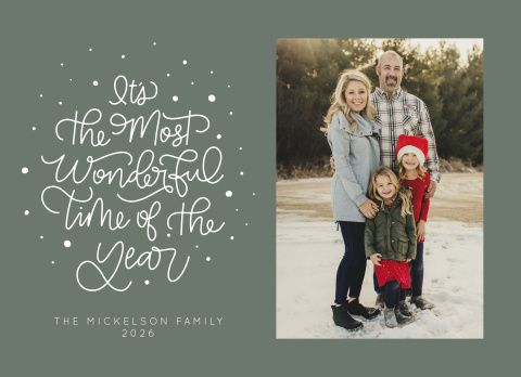 Most Wonderful Time Of The Year 